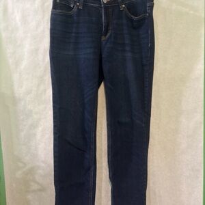 Time and Tru Dark Blue Straight Leg Jeans